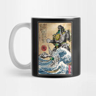 Power Rangers Mug - Dragonzord in Japan by DrMonekers